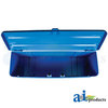 A & I Products Tool Box, Blue Metal 16.5" x5" x5" A-5A3BU